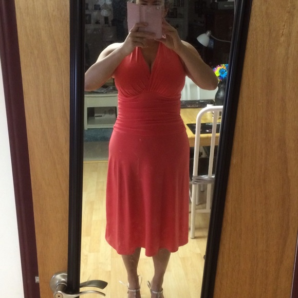 Nine West Ruched Halter Dress - Picture 4 of 4